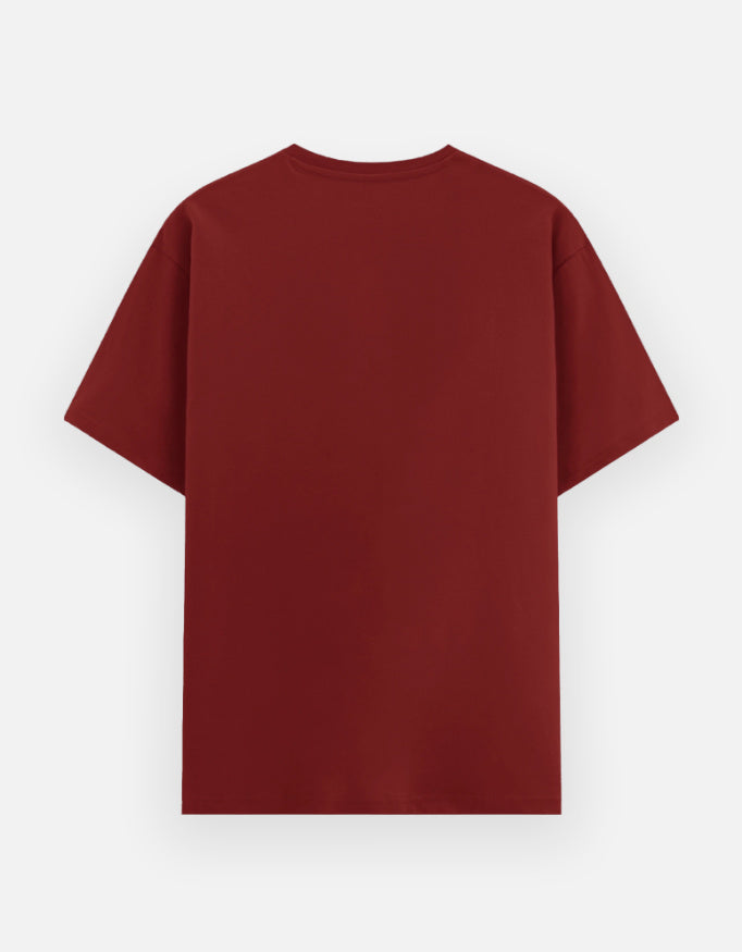 Inksara premium black oversized t-shirt featuring white Bhiya Ra box logo design, Indori slang streetwear fashion for men and women.