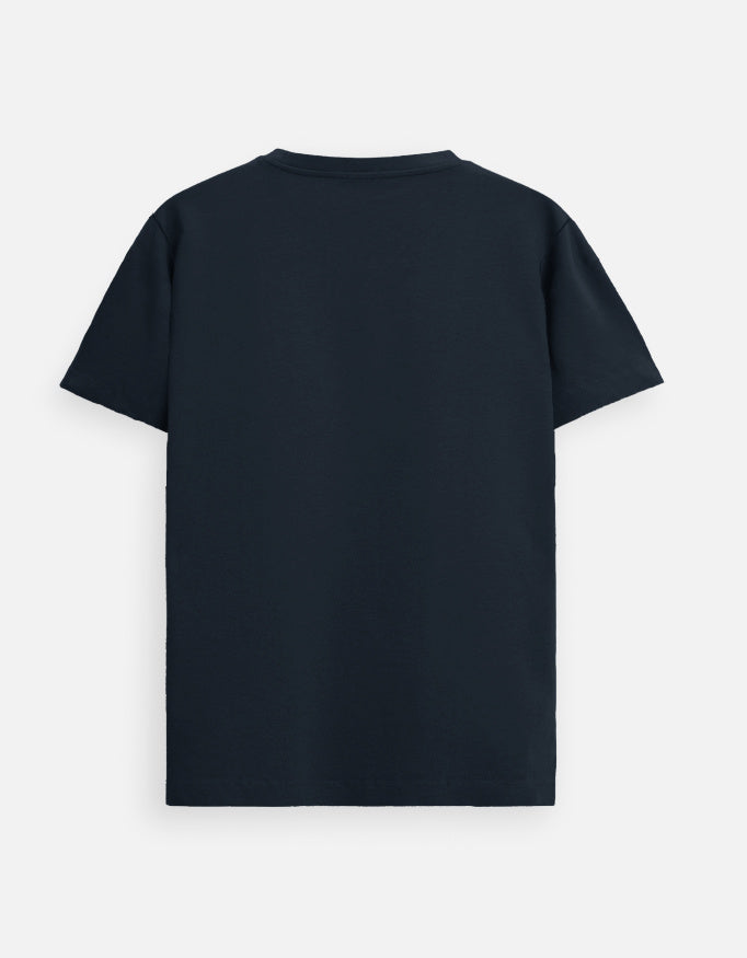 Inksara Indori Authentic premium Unisex Supima cotton T-shirt featuring minimalist Indori slang typography, luxury streetwear made in Indore