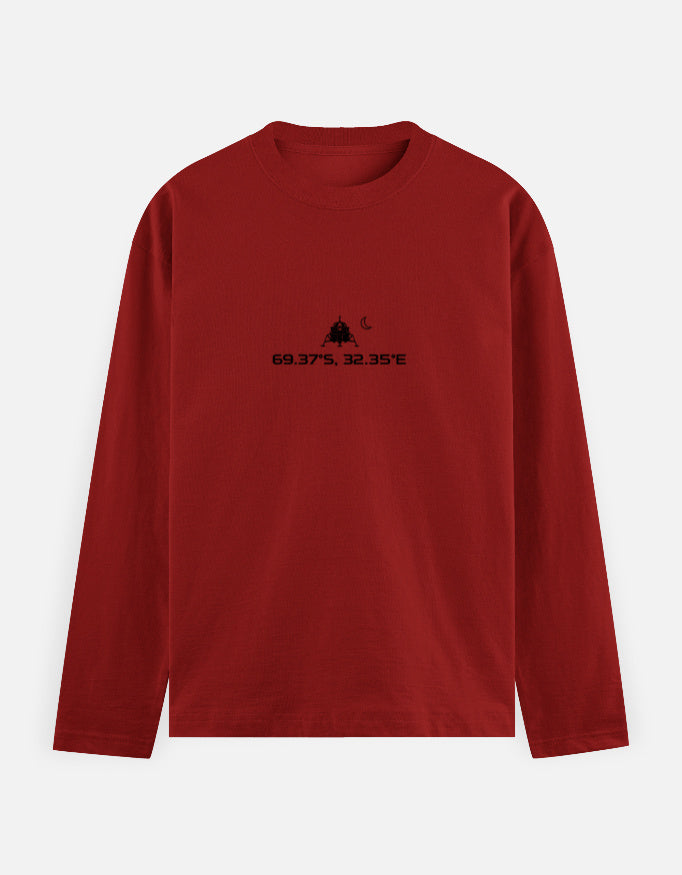 chandrayaan isro Minimalist T-shirt for Men - Inksara Streetwear