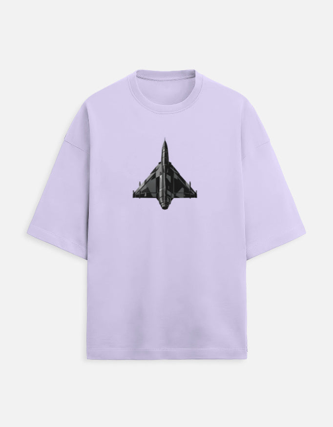 Tejas Fighter Jet Minimalist T-shirt for Men - Inksara Streetwear