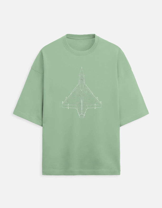 tejas jet Minimalist T-shirt for Men - Inksara Streetwear