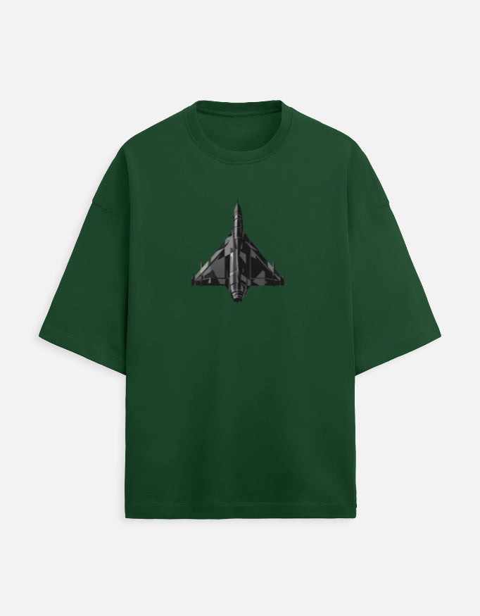 Tejas Fighter Jet Minimalist T-shirt for Men - Inksara Streetwear
