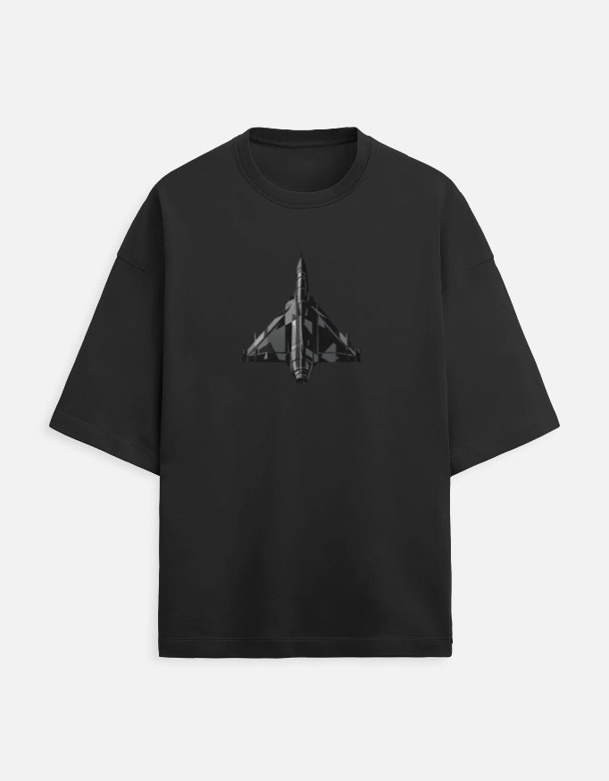 Tejas Fighter Jet Minimalist T-shirt for Men - Inksara Streetwear