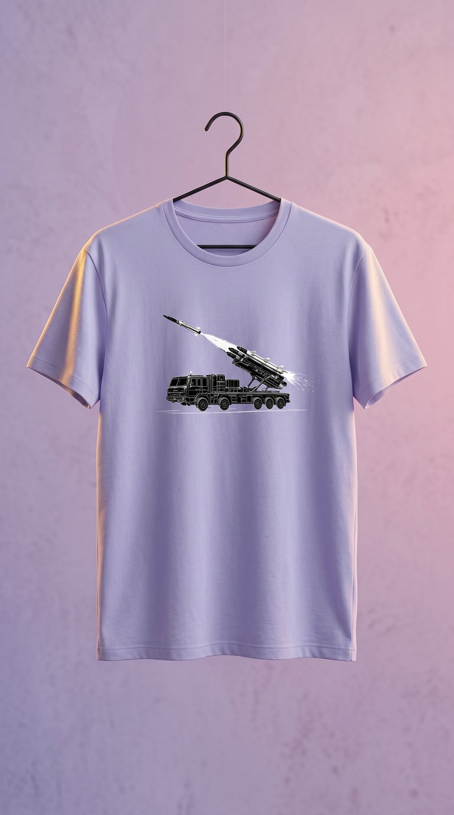Akash missile t shirt India defence design