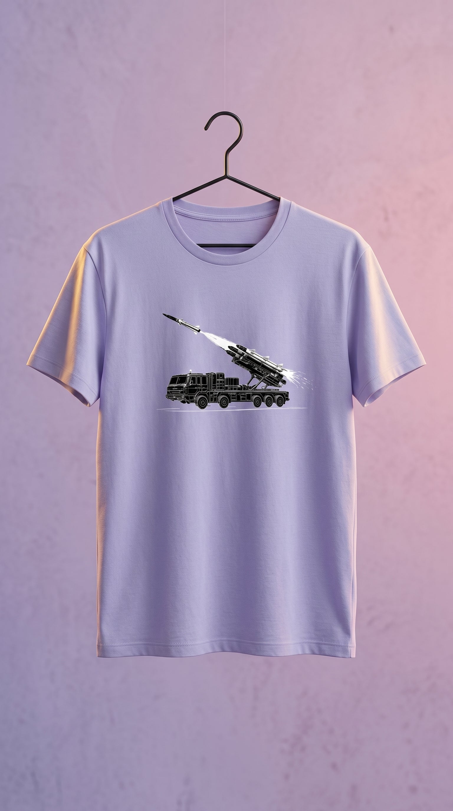 Akash missile t shirt India defence design