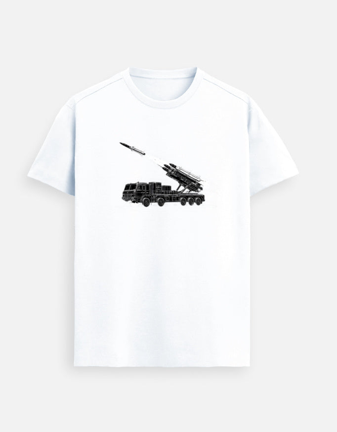 Akash missile t shirt India defence design