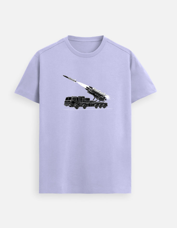 Akash missile t shirt India defence design