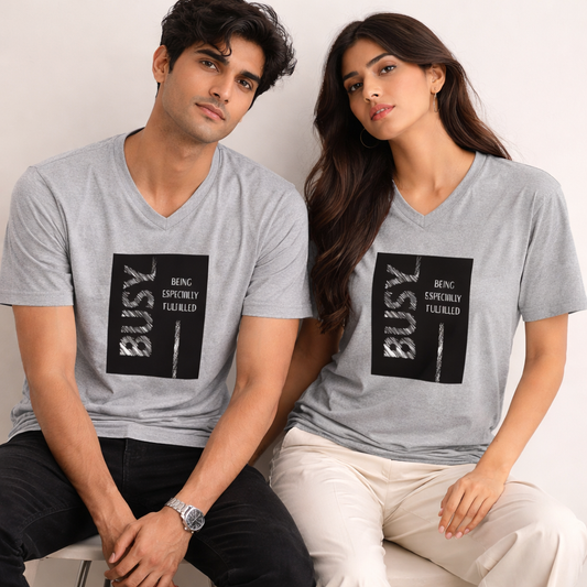 Unisex V Neck T-Shirt